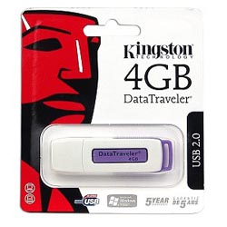 KINGSTON 4GB USB FLASH DRIVE
